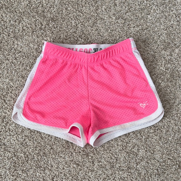 Justice girls pink shorts size 6 - Picture 1 of 5